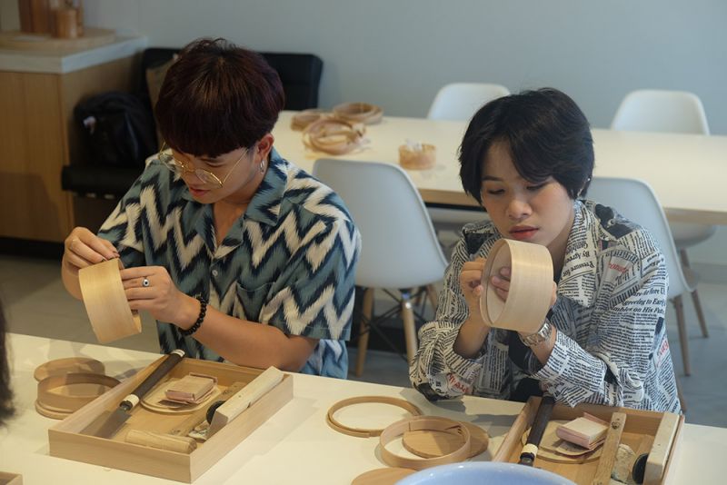 thực hành làm hộp gỗ